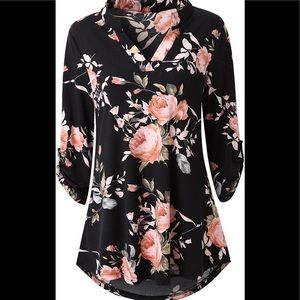 Women’s floral tunic